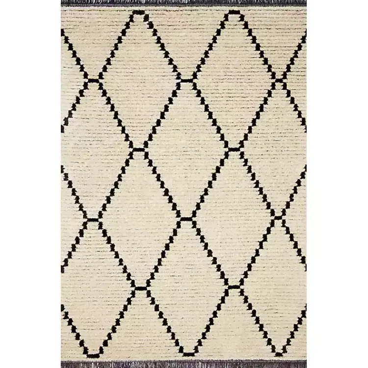 Kirklands Home Chris Loves Julia x Loloi Alice Cream Rug, 3x5 Outlet