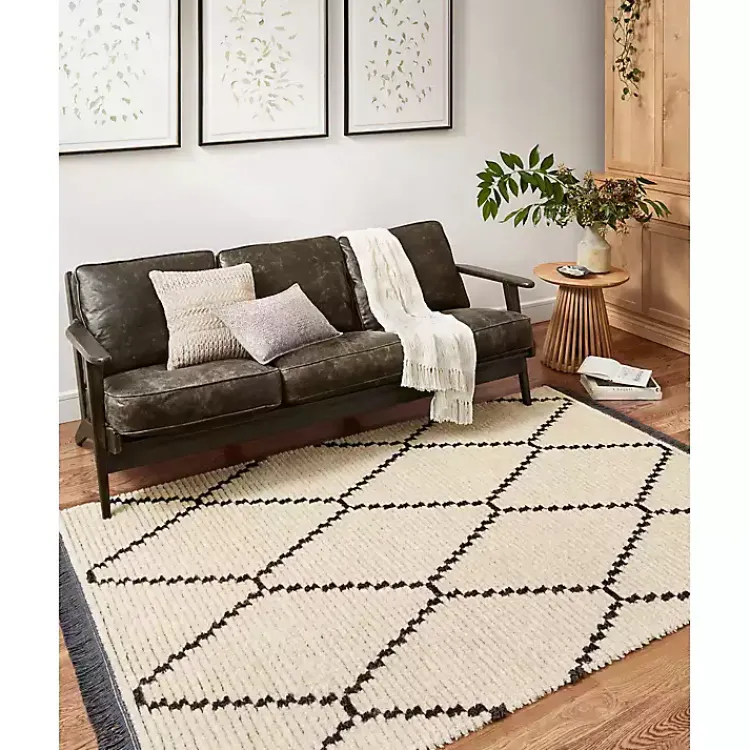 Kirklands Home Chris Loves Julia x Loloi Alice Cream Rug, 6x9 Sale