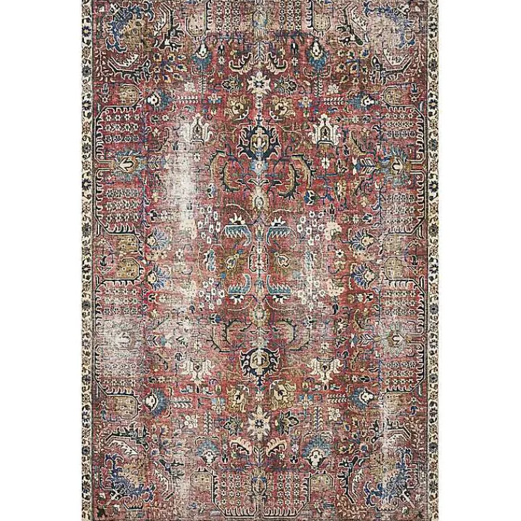Kirklands Home Chris Loves Julia x Loloi Jules Merlot Runner, 2x3 Discount