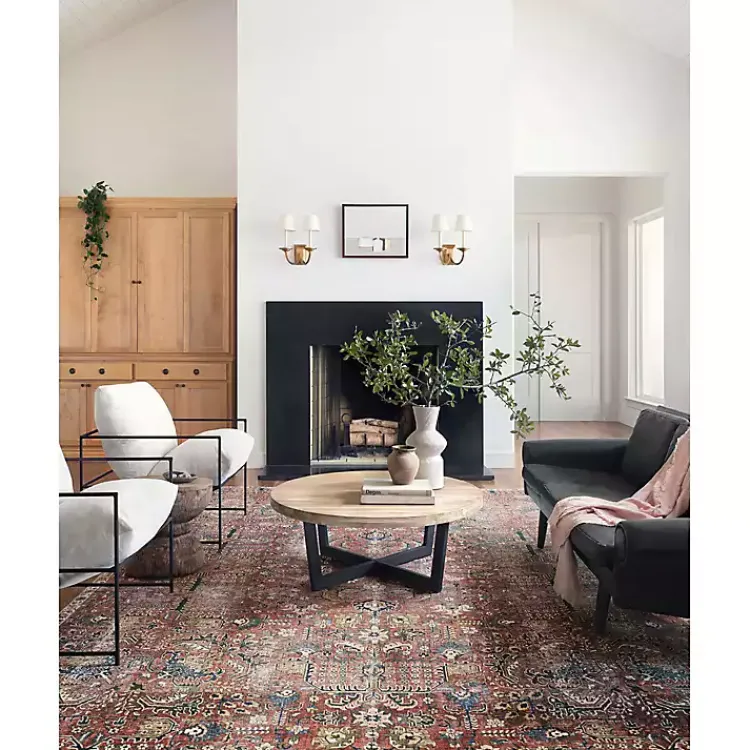 Kirklands Home Chris Loves Julia x Loloi Jules Merlot Runner, 2x3 Discount