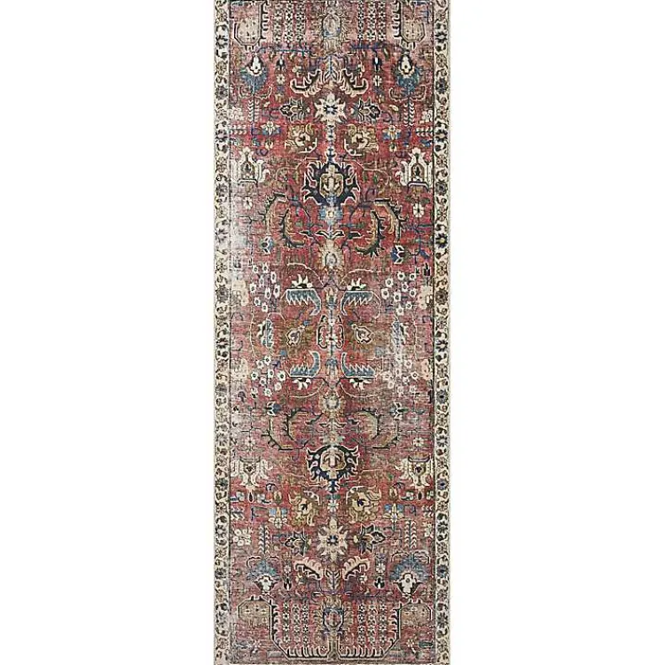 Kirklands Home Chris Loves Julia x Loloi Jules Merlot Rug, 7x9 Best