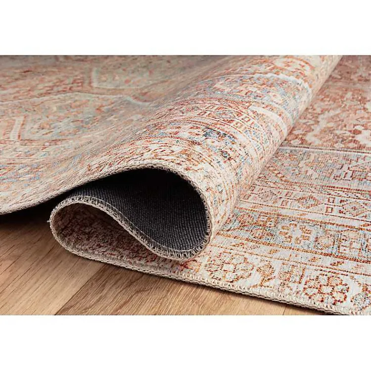 Kirklands Home Chris Loves Julia x Loloi Jules Orange Rug, 5x7 Online