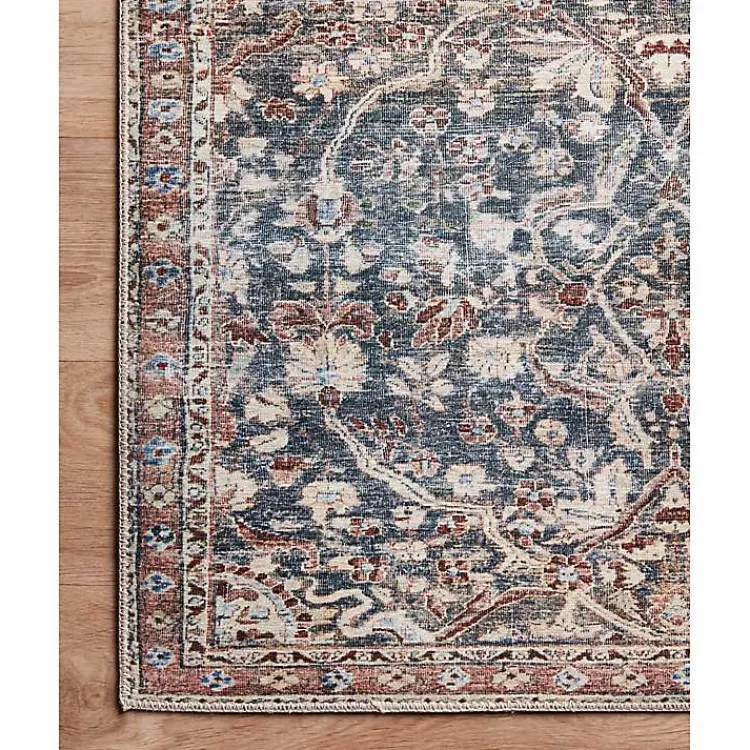 Kirklands Home Chris Loves Julia x Loloi Jules Dark Blue Rug, 2x3 Best