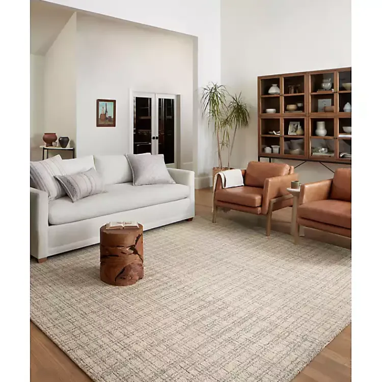 Kirklands Home Chris Loves Julia x Loloi Polly Tan Grid Rug, 3x5 Discount