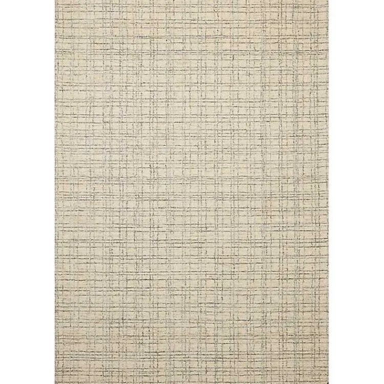 Kirklands Home Chris Loves Julia x Loloi Polly Tan Grid Rug, 3x5 Discount