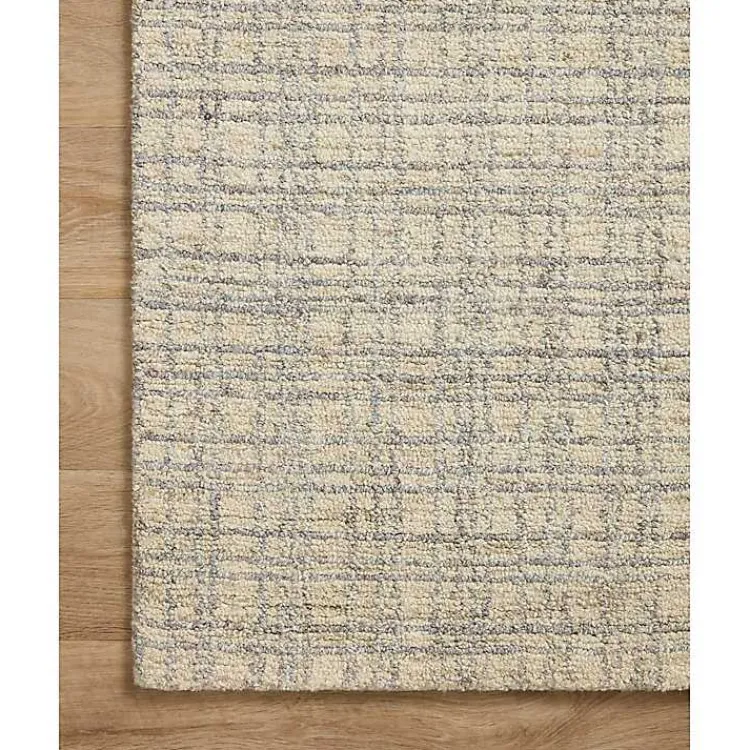 Kirklands Home Chris Loves Julia x Loloi Polly Tan Grid Rug, 3x5 Discount