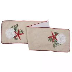 Christmas Dining & Entertaining>Kirklands Home Christmas at the Beach Table Runner