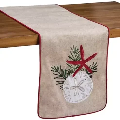 Christmas Dining & Entertaining>Kirklands Home Christmas at the Beach Table Runner