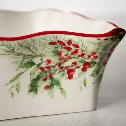 Christmas Dining & Entertaining>Kirklands Home Christmas Cardinal Serving Dish
