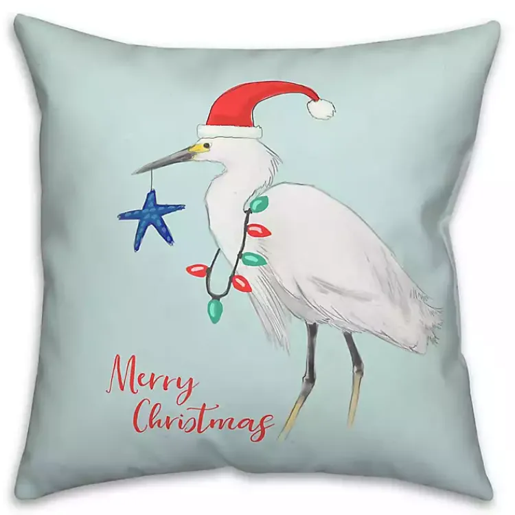 Christmas Pillows>Kirklands Home Christmas Crane Pillow