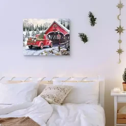 Christmas Art & Wall Decor>Kirklands Home Christmas Delivery Canvas Art Print