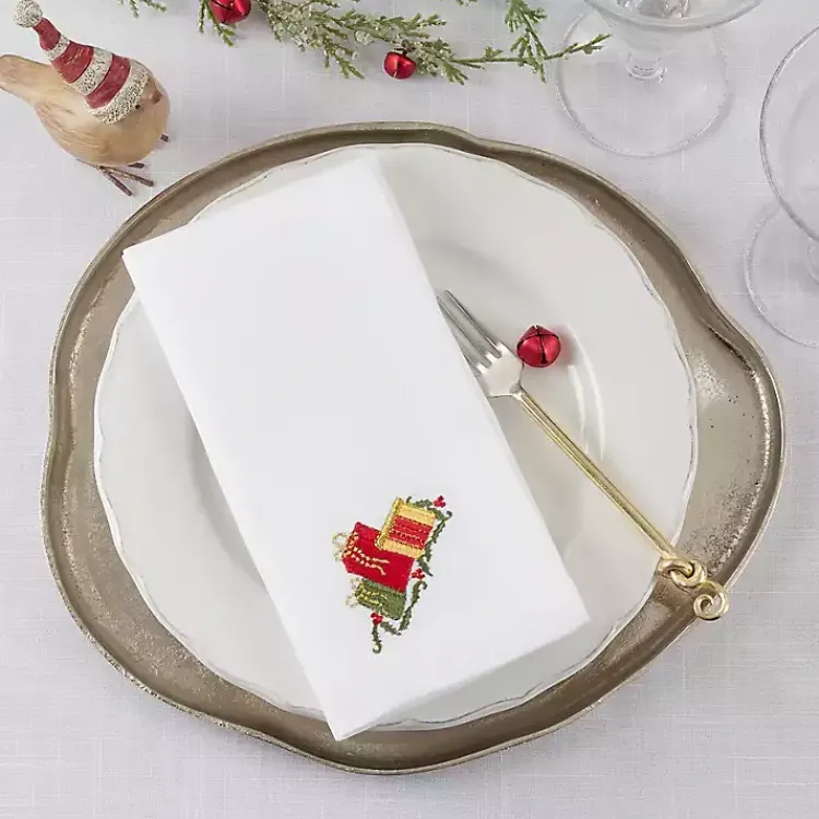 Kirklands Home Christmas Gifts Embroidered 4-pc. Napkin Set Online