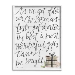 Christmas Art & Wall Decor>Kirklands Home Christmas Lists Get Shorter Canvas Wall Plaque