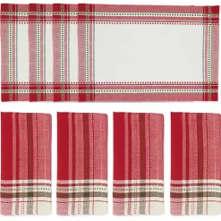 Christmas Dining & Entertaining>Kirklands Home Christmas Plaid 8-pc. Placemat & Napkin Set