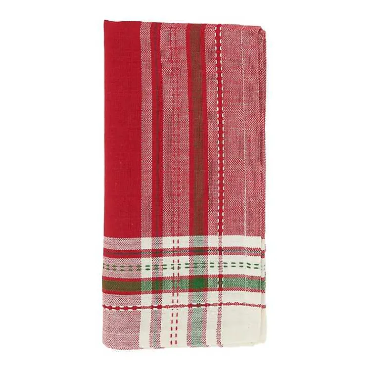 Christmas Dining & Entertaining>Kirklands Home Christmas Plaid 8-pc. Placemat & Napkin Set