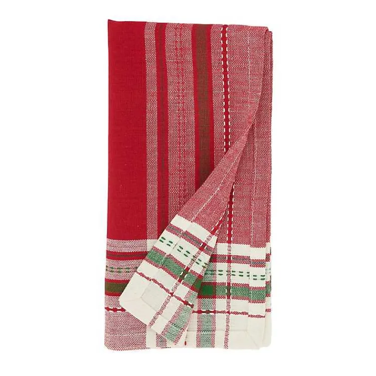 Christmas Dining & Entertaining>Kirklands Home Christmas Plaid 8-pc. Placemat & Napkin Set