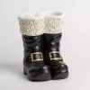 Christmas Decorations>Kirklands Home Christmas Santa Boots Tabletop Statue
