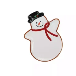 Christmas Dining & Entertaining>Kirklands Home Christmas Snowman Serving Tray