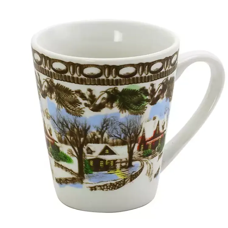 Christmas Dining & Entertaining>Kirklands Home Christmas Toile 16-pc. Dinnerware Set
