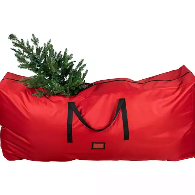 Seasonal Storage>Kirklands Home Christmas Tree Storage Bag, 65 in. Red