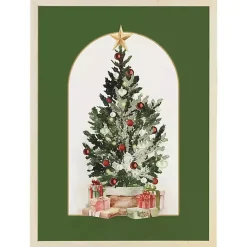Christmas Art & Wall Decor>Kirklands Home Christmas Tree with Gifts Framed Art Print