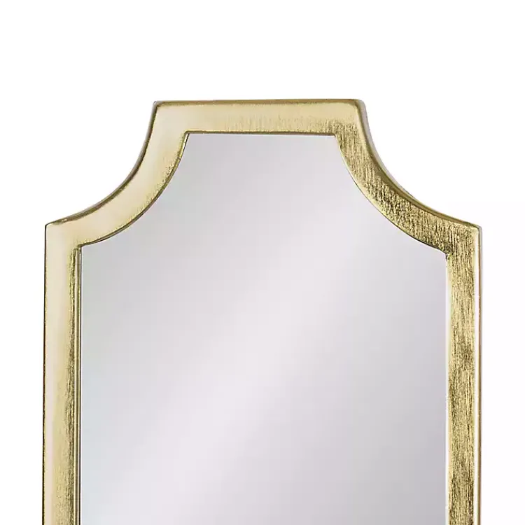 Sconces>Kirklands Home Ciel Mirrored Pillar Candle Sconce Gold