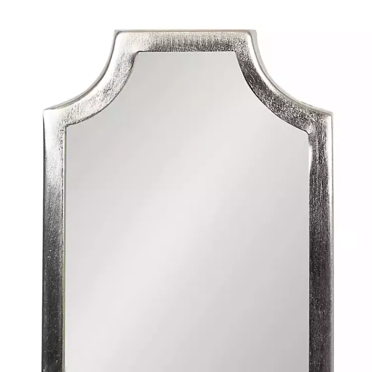 Sconces>Kirklands Home Ciel Mirrored Pillar Candle Sconce Silver