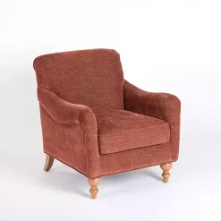 Kirklands Home Cinnamon English Armchair Red Sale