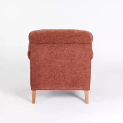 Kirklands Home Cinnamon English Armchair Red Sale