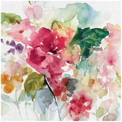 Kirklands Home Citrus Floral Punch Canvas Art Print Multi Hot