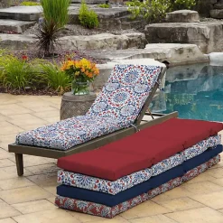 Kirklands Home Clark Outdoor Chaise Cushion, 72 in. New
