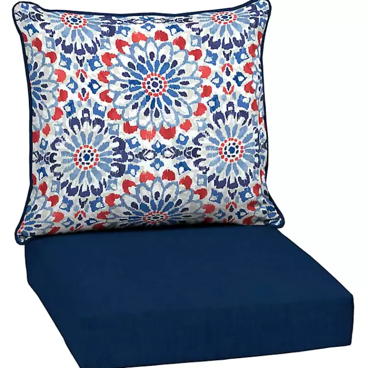 Kirklands Home Clark 2-pc. Outdoor Deep Seat Cushion New