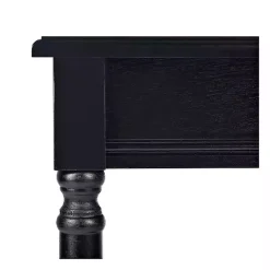 Kirklands Home Classic Tegan Square Accent Table Black Sale