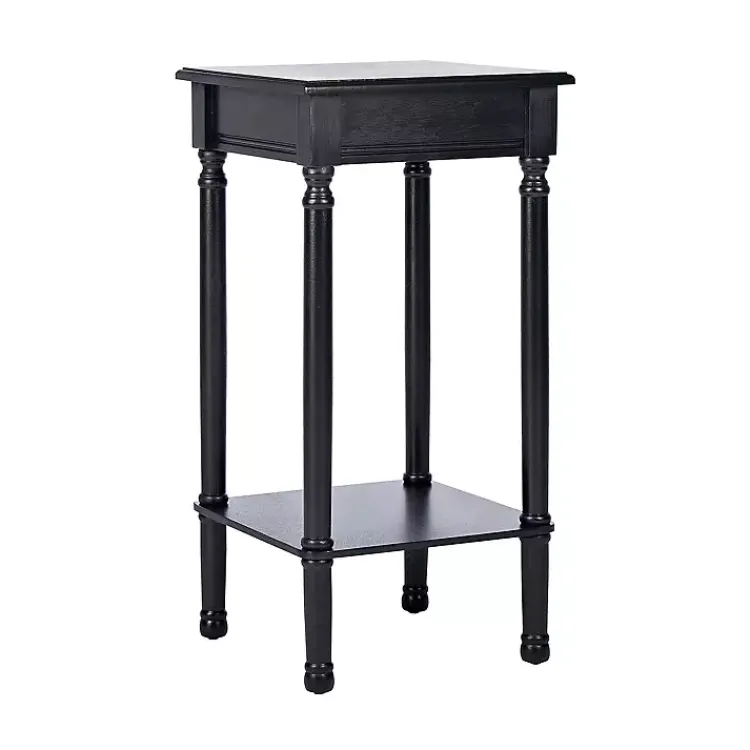 Kirklands Home Classic Tegan Square Accent Table Black Sale