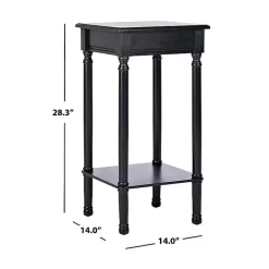 Kirklands Home Classic Tegan Square Accent Table Black Sale