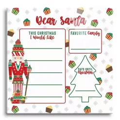 Christmas Art & Wall Decor>Kirklands Home Classic Candyland Dear Santa Dry Erase Board