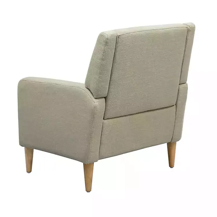 Kirklands Home Classic Upholstered Taupe Accent Chair Tan Hot