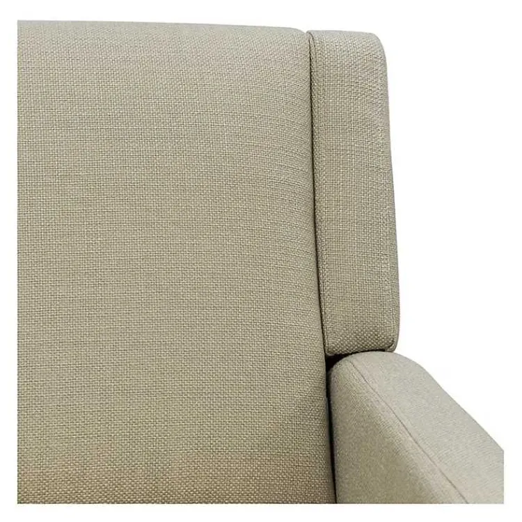 Kirklands Home Classic Upholstered Taupe Accent Chair Tan Hot