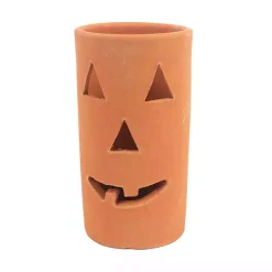 Halloween>Kirklands Home Clay Jack O' Lanterns, Set of 6 Orange
