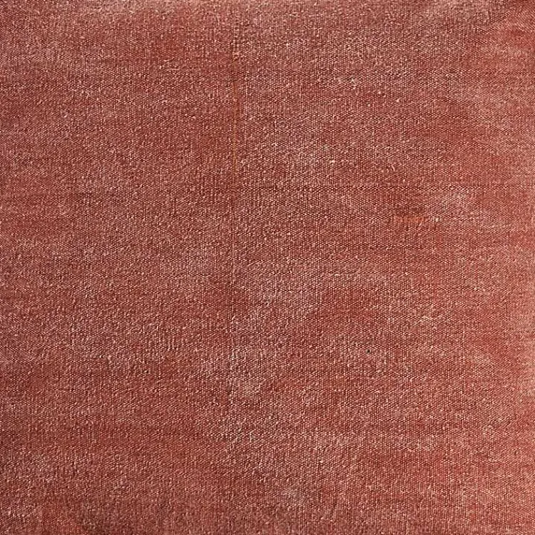Pillows>Kirklands Home Clay Stitched Flange Velvet Throw Pillow Red