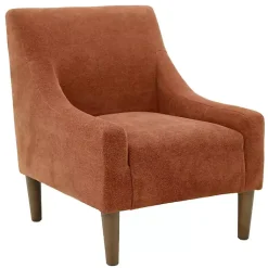 Kirklands Home Clay Upholstered Shea Accent Chair Orange Online