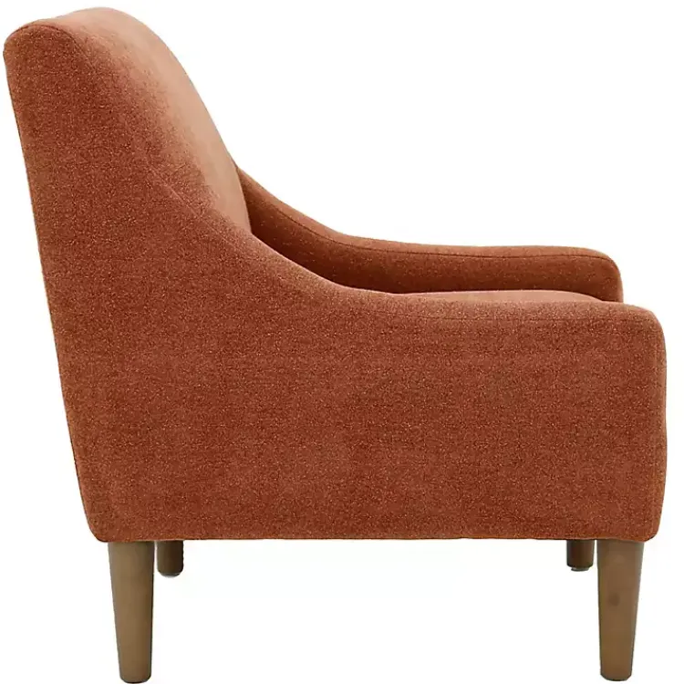 Kirklands Home Clay Upholstered Shea Accent Chair Orange Online