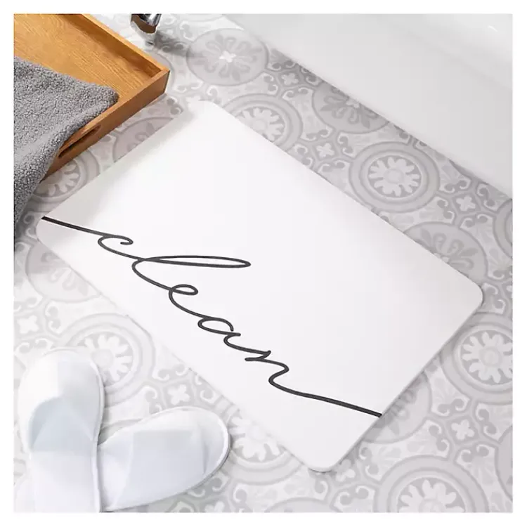 Kirklands Home Clean Stone Bath Mat Online