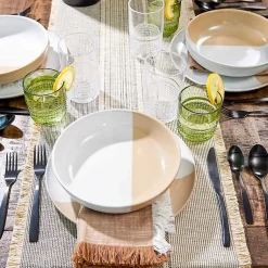 Kirklands Home Beaded Highball Glass Clear Discount