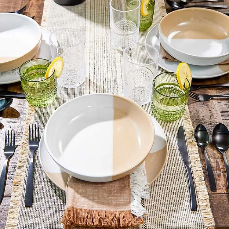 Kirklands Home Beaded Highball Glass Clear Discount