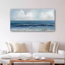 Kirklands Home Clear Seas Canvas Art Print Blue Discount