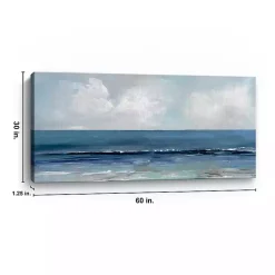 Kirklands Home Clear Seas Canvas Art Print Blue Discount
