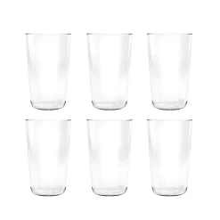 Kirklands Home Classic Tall Tumbler Glasses, Set of 6 Clear Outlet