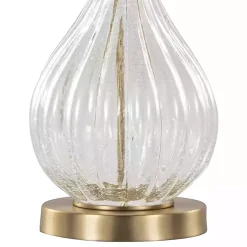 Kirklands Home Crackle Glass Penny Table Lamps, Set of 2 Clear Best