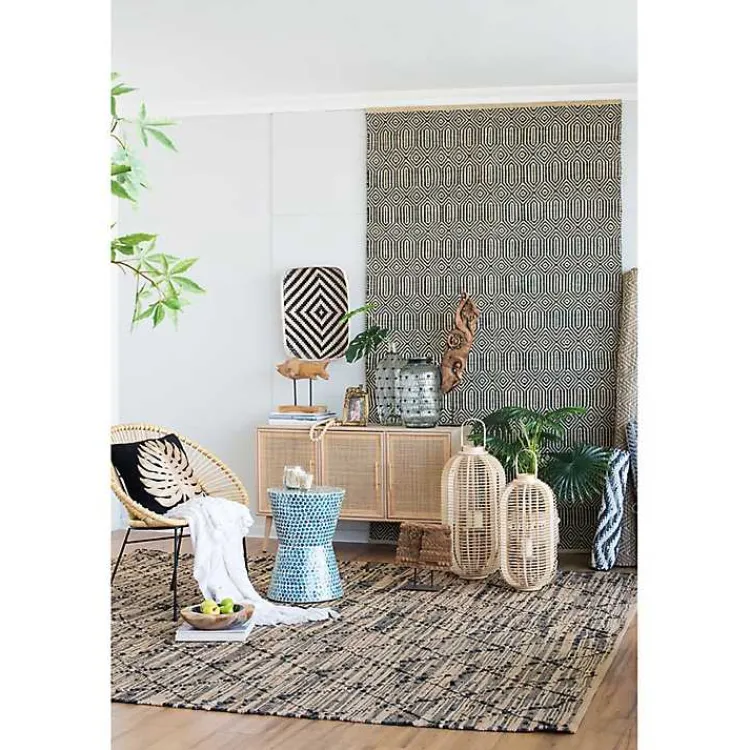 Vases>Kirklands Home Fishnet Wire Wrapped Vase Clear